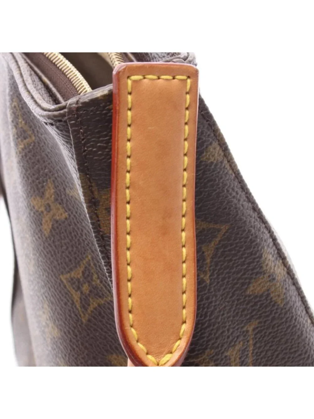 Louis Vuitton Shoulder Bag Looping MM Monogram Canvas Leather